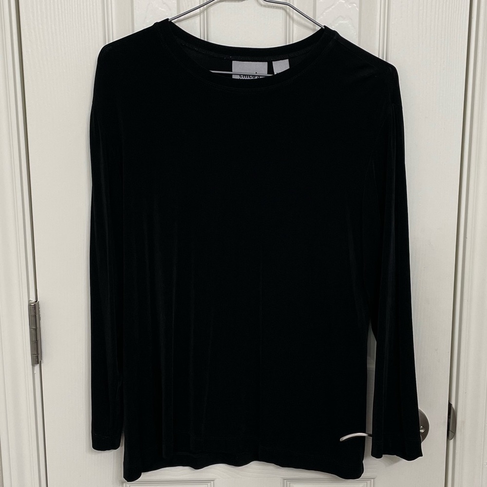 Chico’s long sleeved travel top